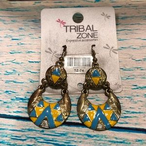 Vintage earrings by tribal zone